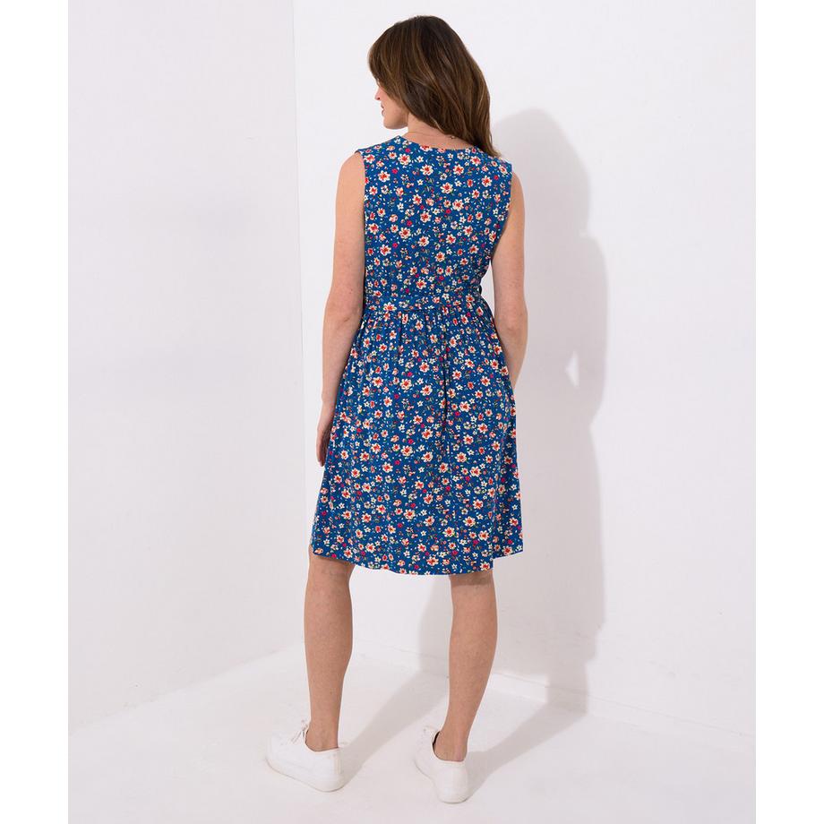 Joe Browns Jersey Blumen V-Ausschnitt Kleid  