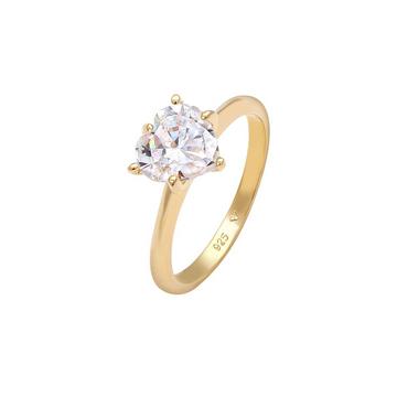 Bague Cœur Zircon