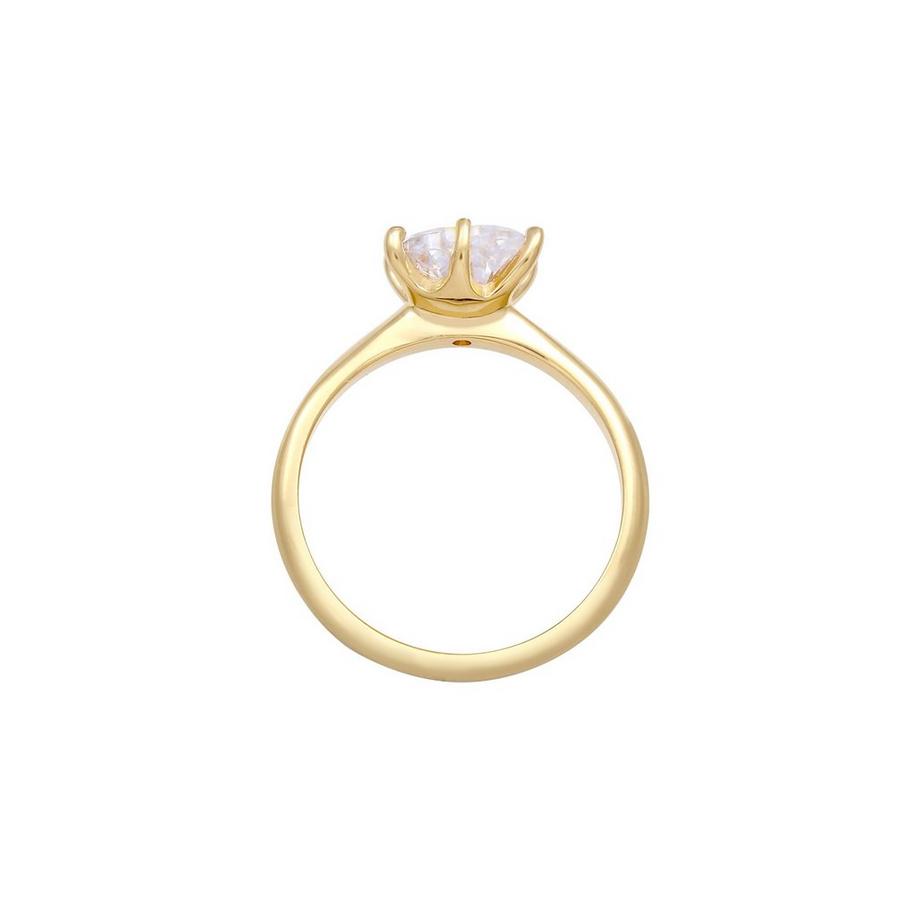 Elli  Bague Cœur Zircon 