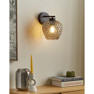 Beliani Wandlampe aus Glas Modern SHERRY  