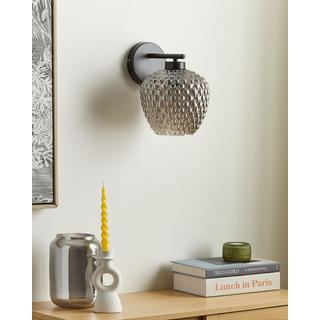 Beliani Lampe murale en Verre Moderne SHERRY  