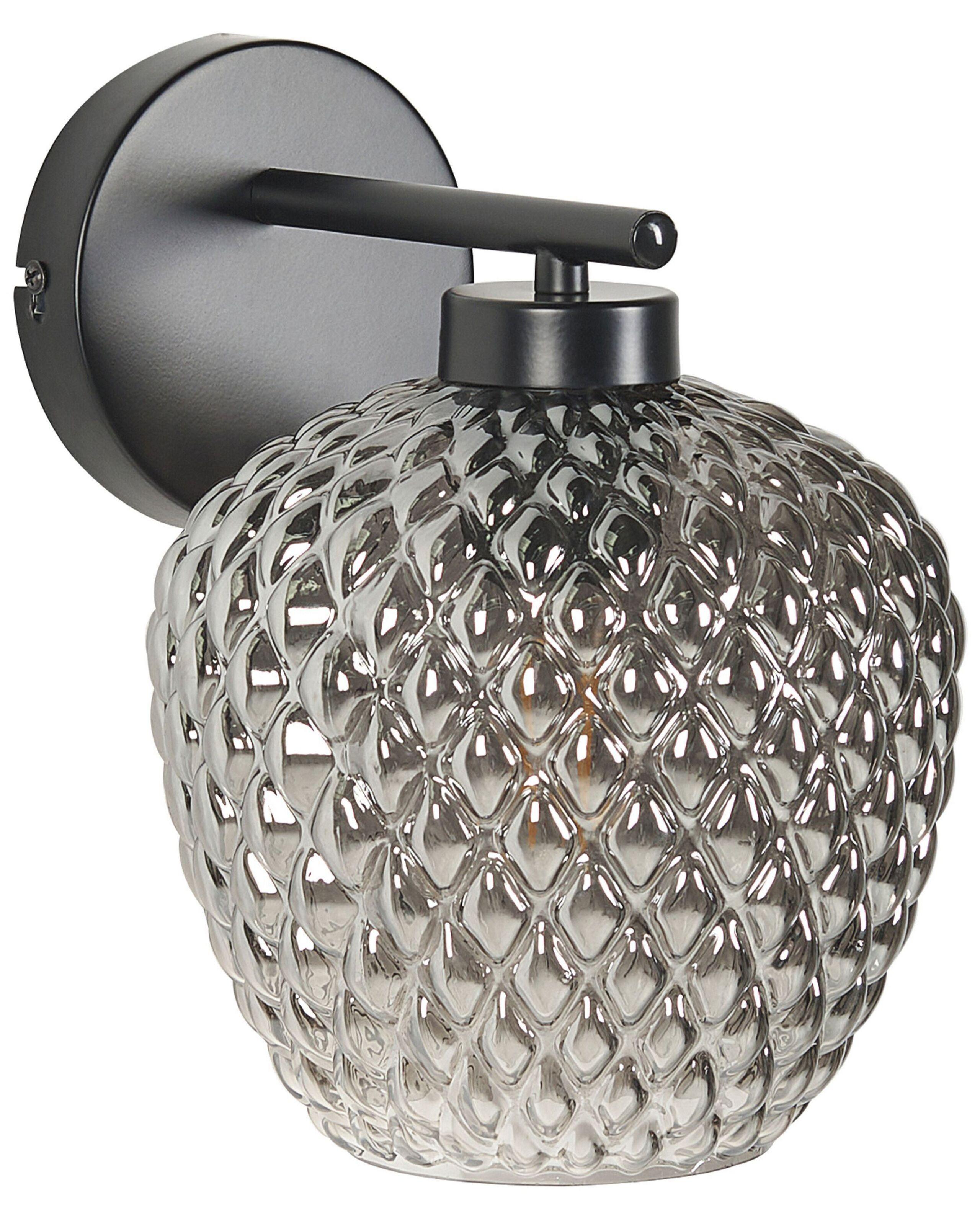 Beliani Lampe murale en Verre Moderne SHERRY  