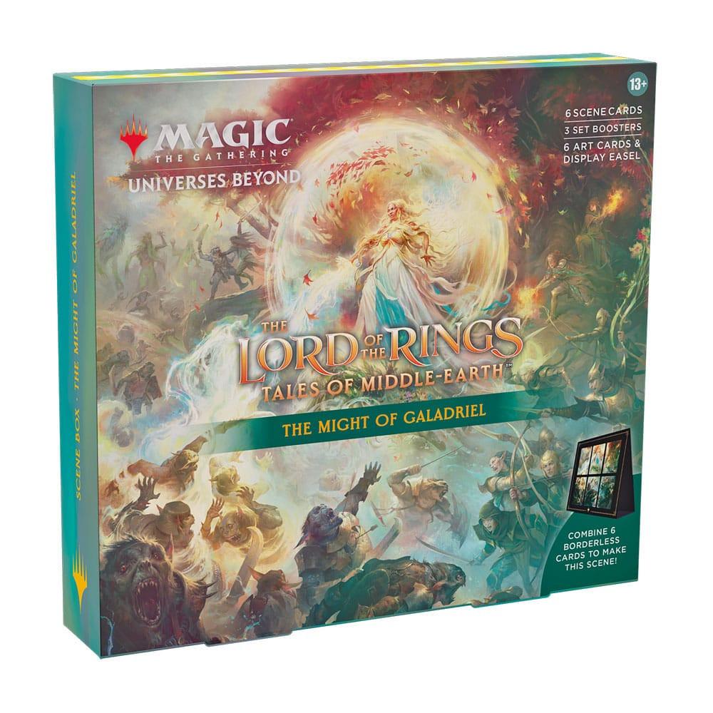 Wizards of the Coast  Sammelkarten - Collector Booster - Universes Beyond - Magic The Gathering - Szenenbox - Der Herr der Ringe 