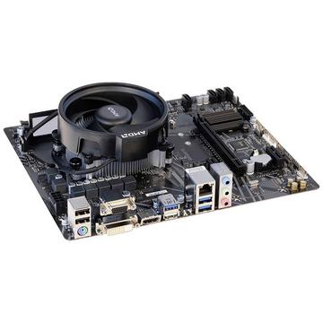 PC Tuning-Kit AMD Ryzen 5 5500 (6 x 3.6 GHz) 8 GB Micro-ATX