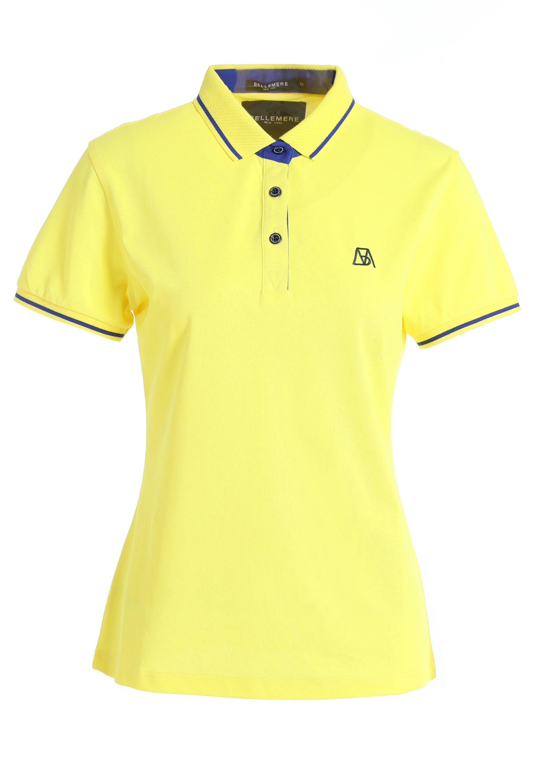 Bellemere New York  Polo sportiva da donna in cotone Bellemere 