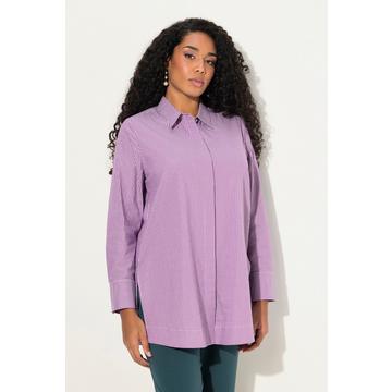 Camicia con righe, colletto da camicia e maniche lunghe