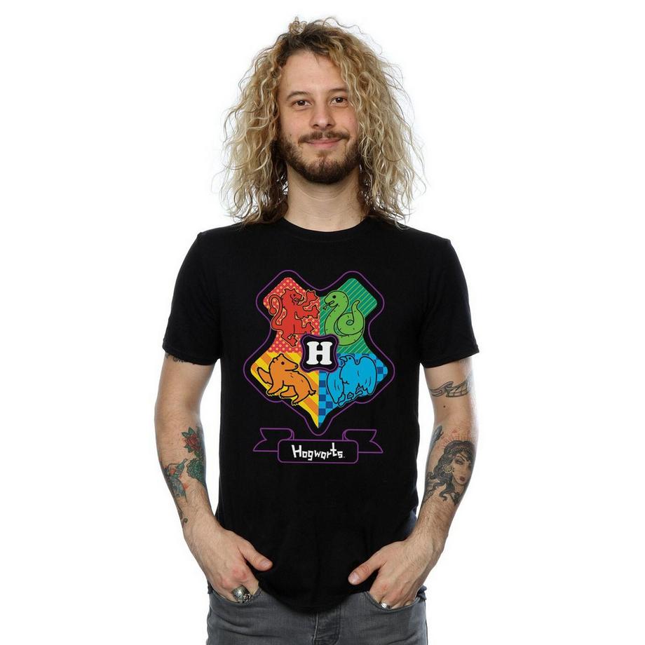 Harry Potter Hogwarts Häuser Wappen T-Shirt  