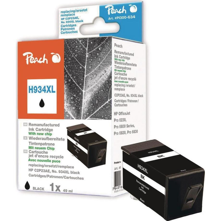 Peach  Encre Nr. 934XL (C2P23AE) noir 