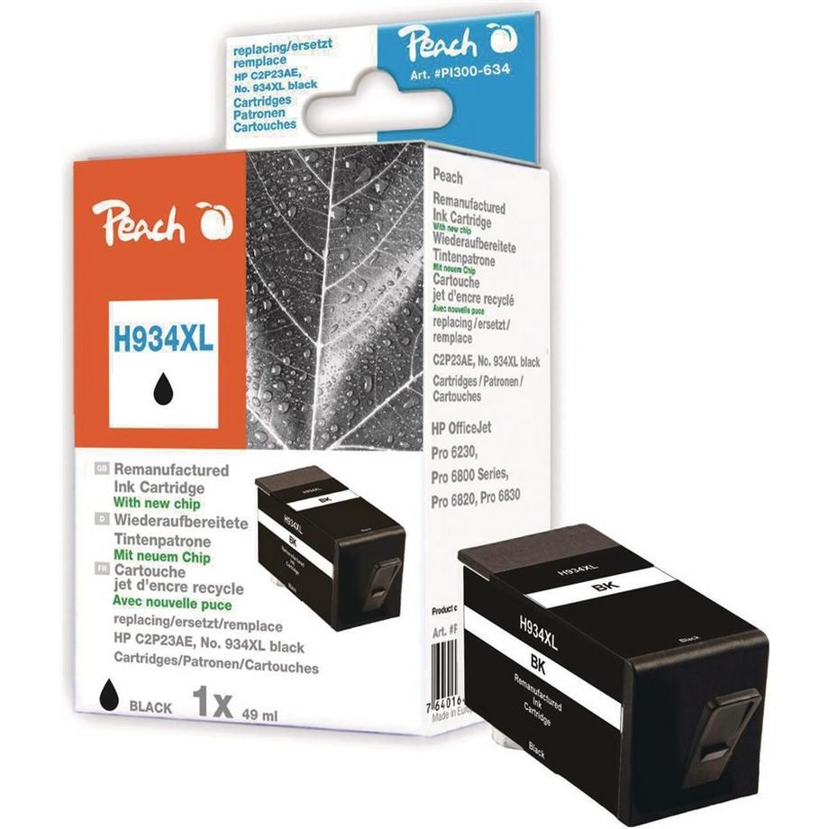Peach  Encre Nr. 934XL (C2P23AE) noir 