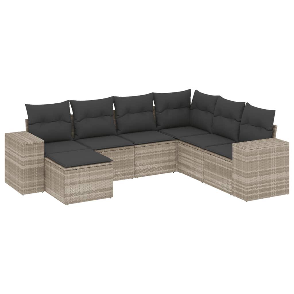 VidaXL Garten sofagarnitur poly-rattan  