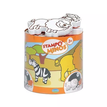 Stampo Minos Safari-Tiere (10Stempel)