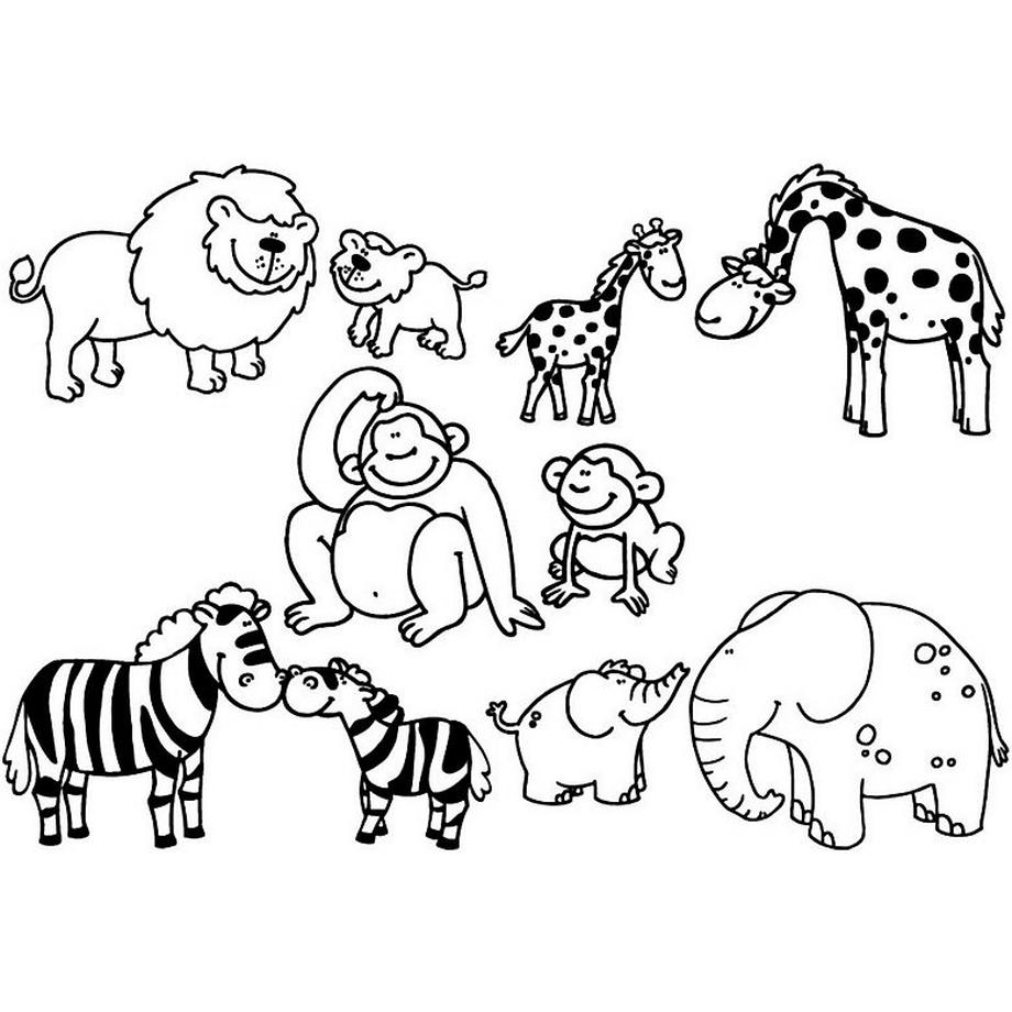 Aladine Stampo Minos Safari-Tiere (10Stempel)  
