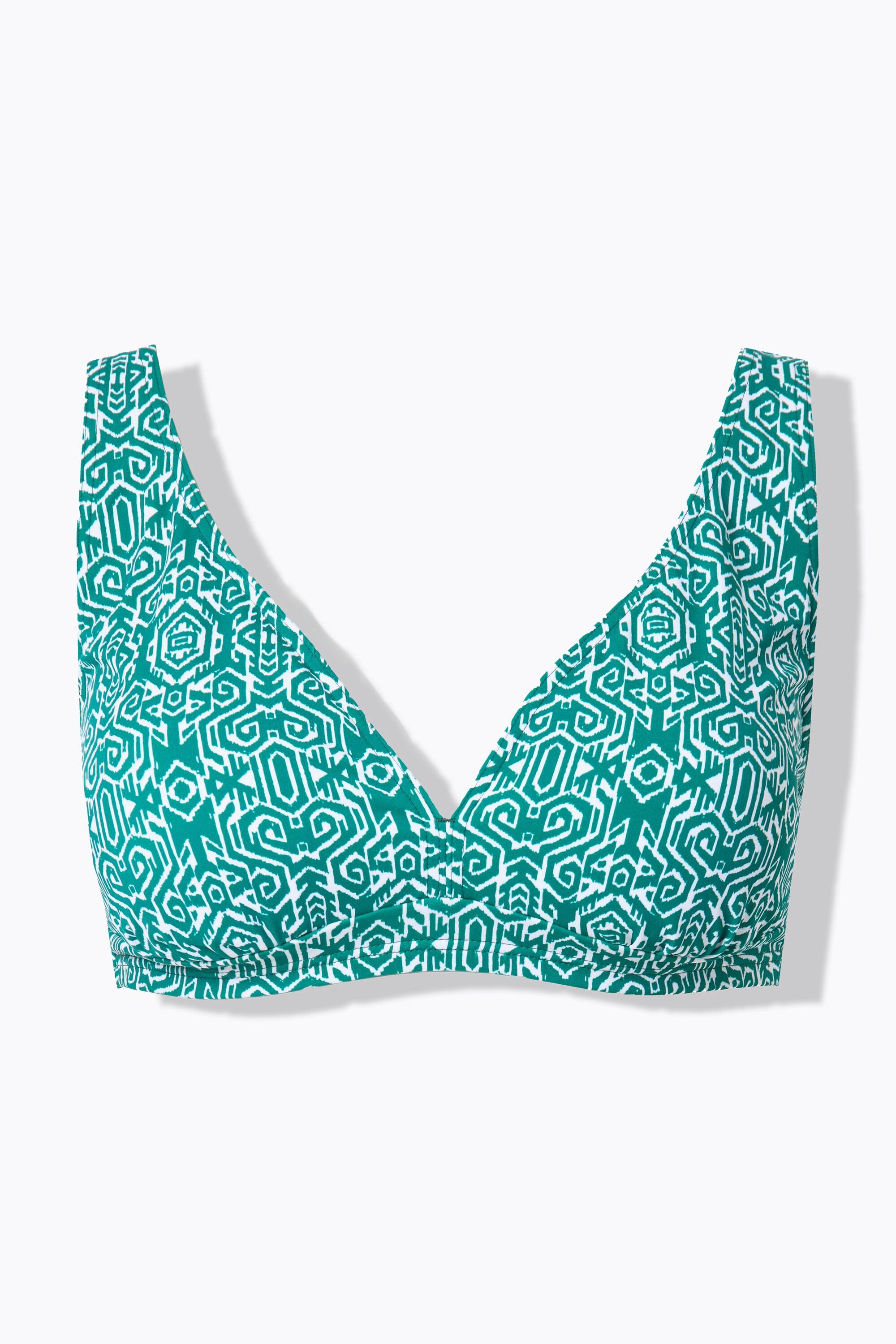 Studio Untold Haut de bikini Bonnets souples amovibles Imprimé Ikat  