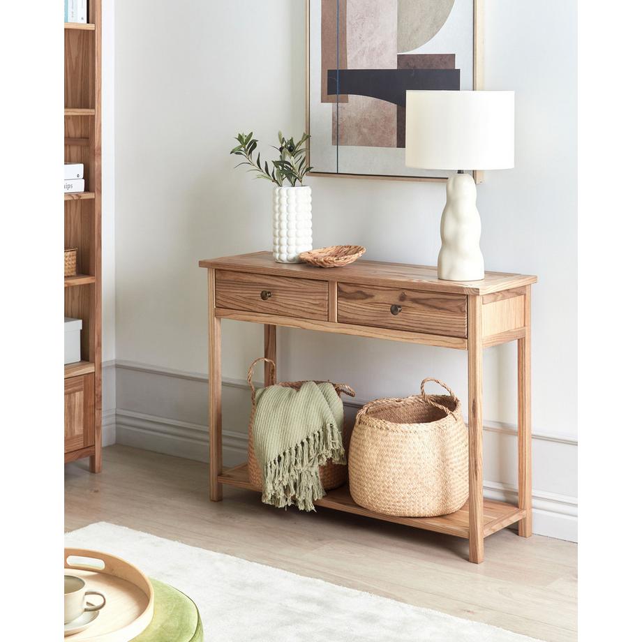 Beliani Console en Sassafras Rustique SALTON  