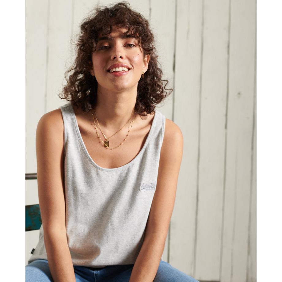 Superdry Débardeur Classique en Coton Bio  