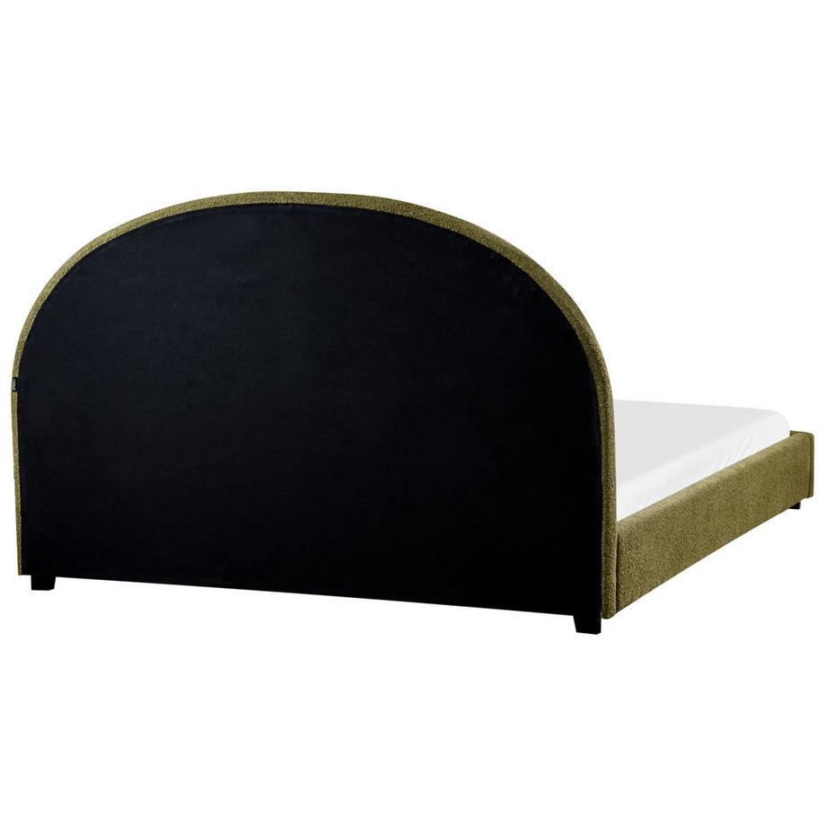 Beliani Wasserbett aus Bouclé  VAUCLUSE  