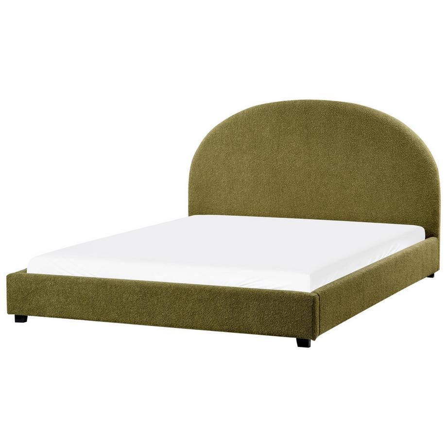 Beliani Wasserbett aus Bouclé  VAUCLUSE  