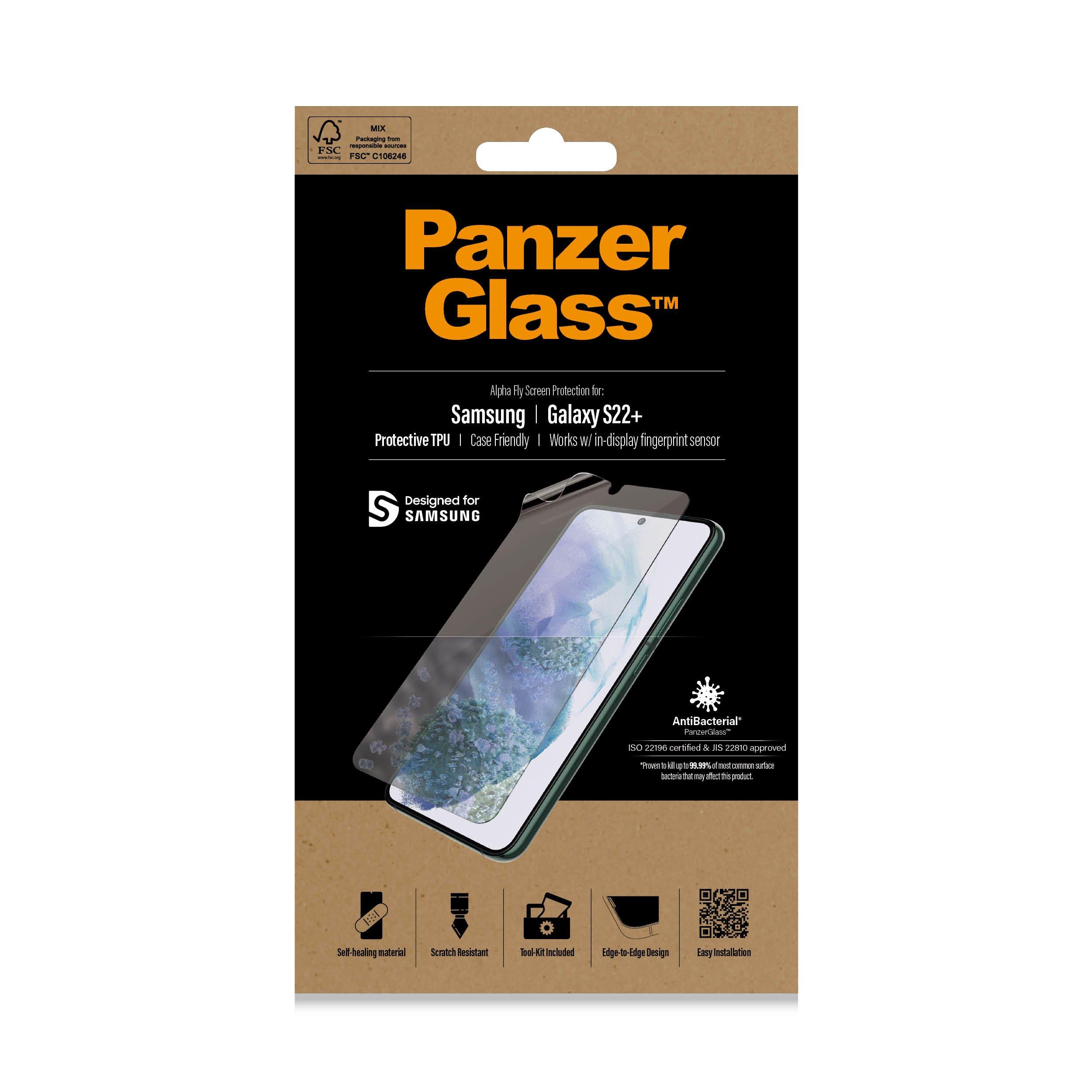 PanzerGlass  7297 protezione per lo schermo e il retro dei telefoni cellulari Pellicola proteggischermo trasparente Samsung 1 pz 