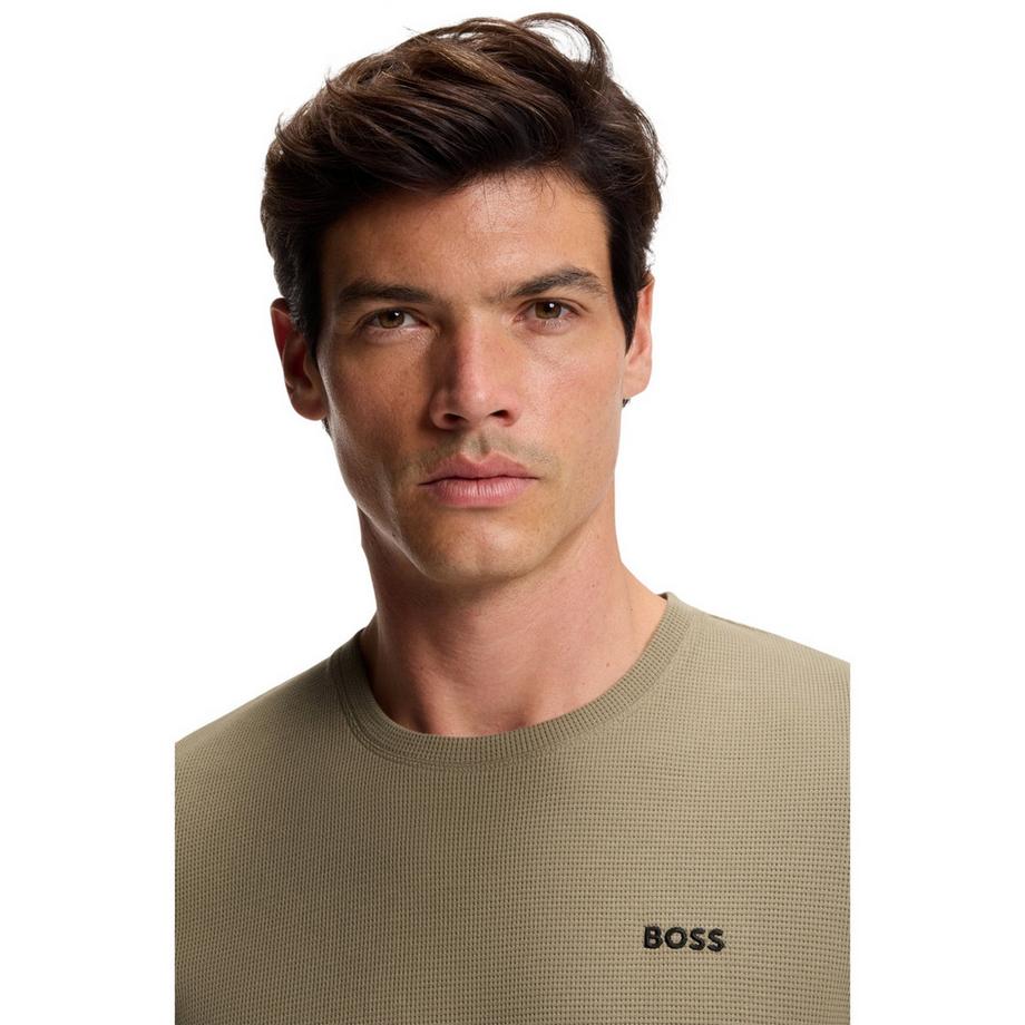BOSS Maglietta Maglia A Nido D'ape  