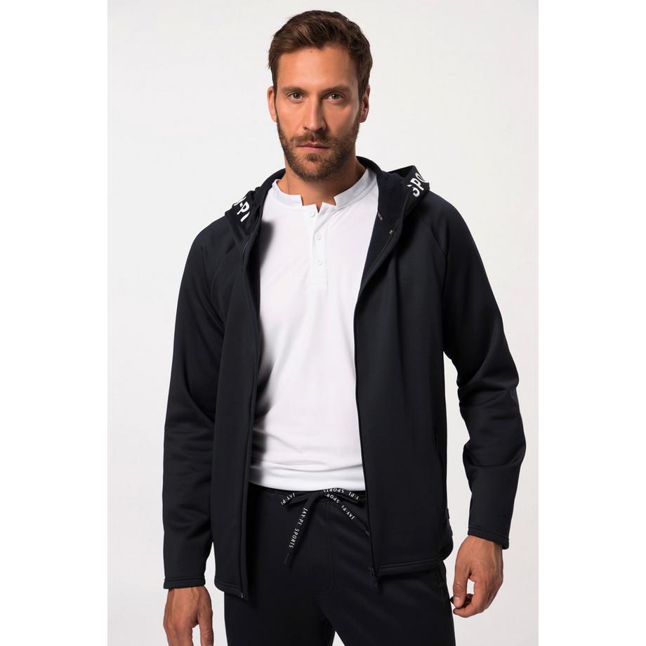 JP1880  Giacca sportiva da tennis con FLEXNAMIC®, softshell e cappuccio 