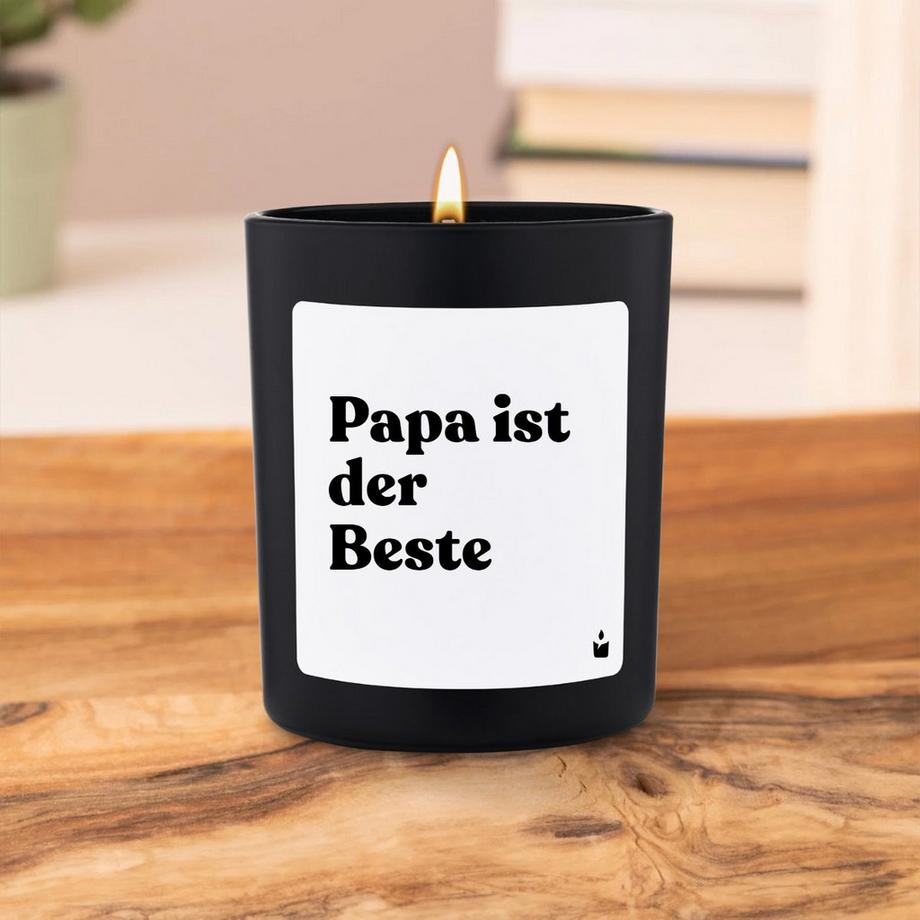 CandleHand Bougie parfumée Flowery Papa ist der Beste  