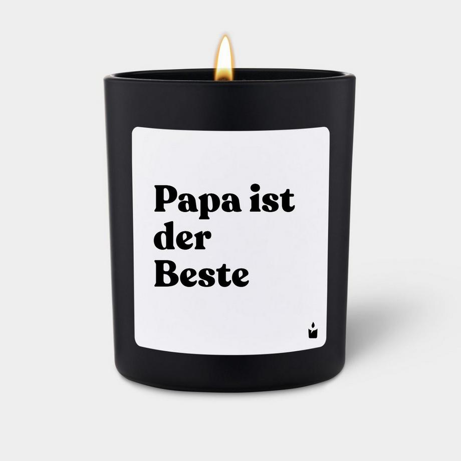 CandleHand Bougie parfumée Flowery Papa ist der Beste  