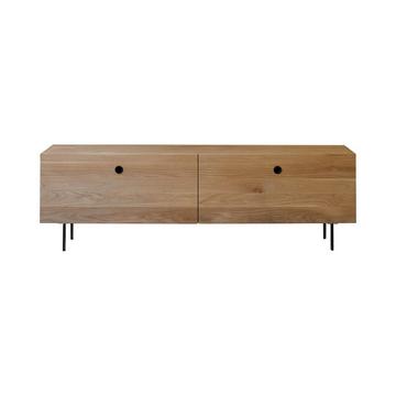 TV Schrank aus massivem Eichenholz 160 cm Jeanne