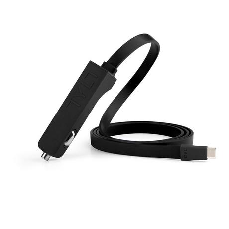 TYLT  C-RIBBNBK-T chargeur d'appareils mobiles Smartphone Noir Allume-cigare Extérieure 