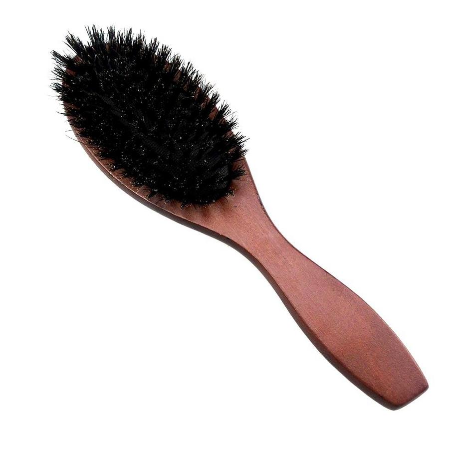 B2X  Brosse à cheveux avec poils de porc - Bois 