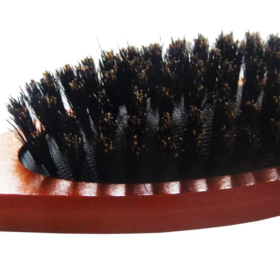 B2X  Brosse à cheveux avec poils de porc - Bois 