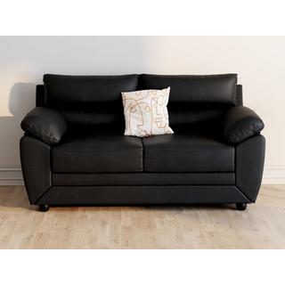 Vente-unique Sofa 2Sitzer Kunstleder MANOA  