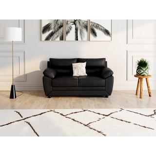 Vente-unique Sofa 2Sitzer Kunstleder MANOA  