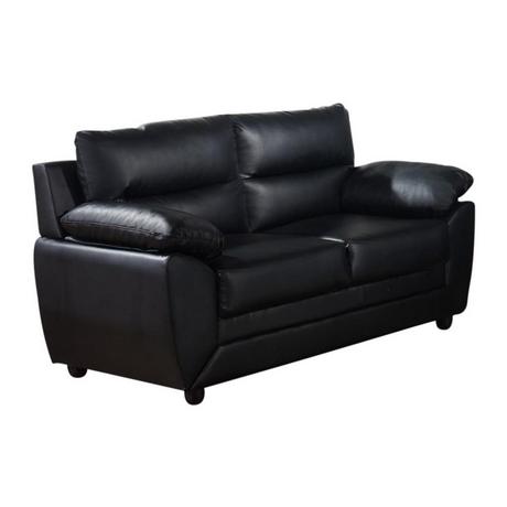 Vente-unique Sofa 2Sitzer Kunstleder MANOA  