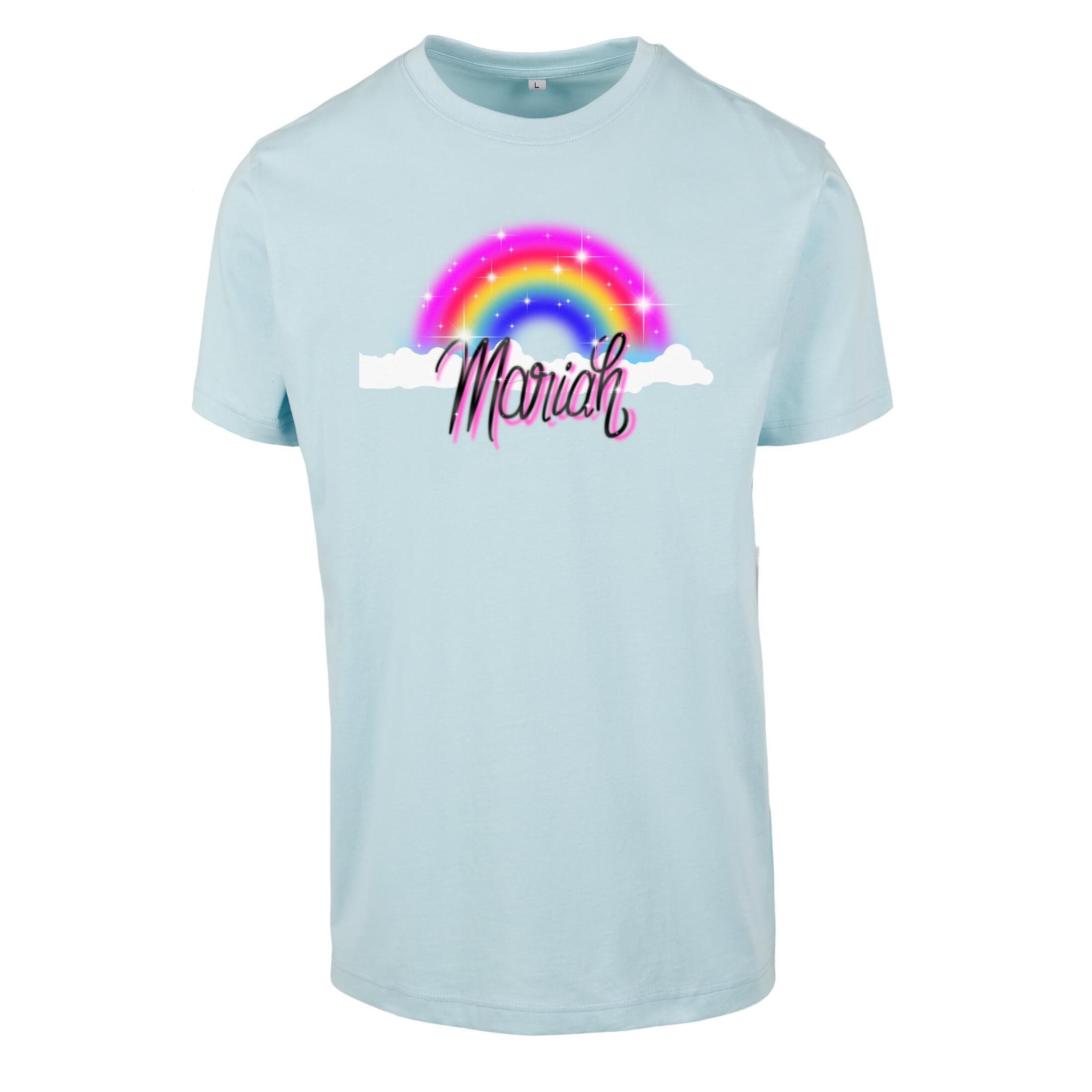 URBAN CLASSICS  t-shirt mariah rainbow 