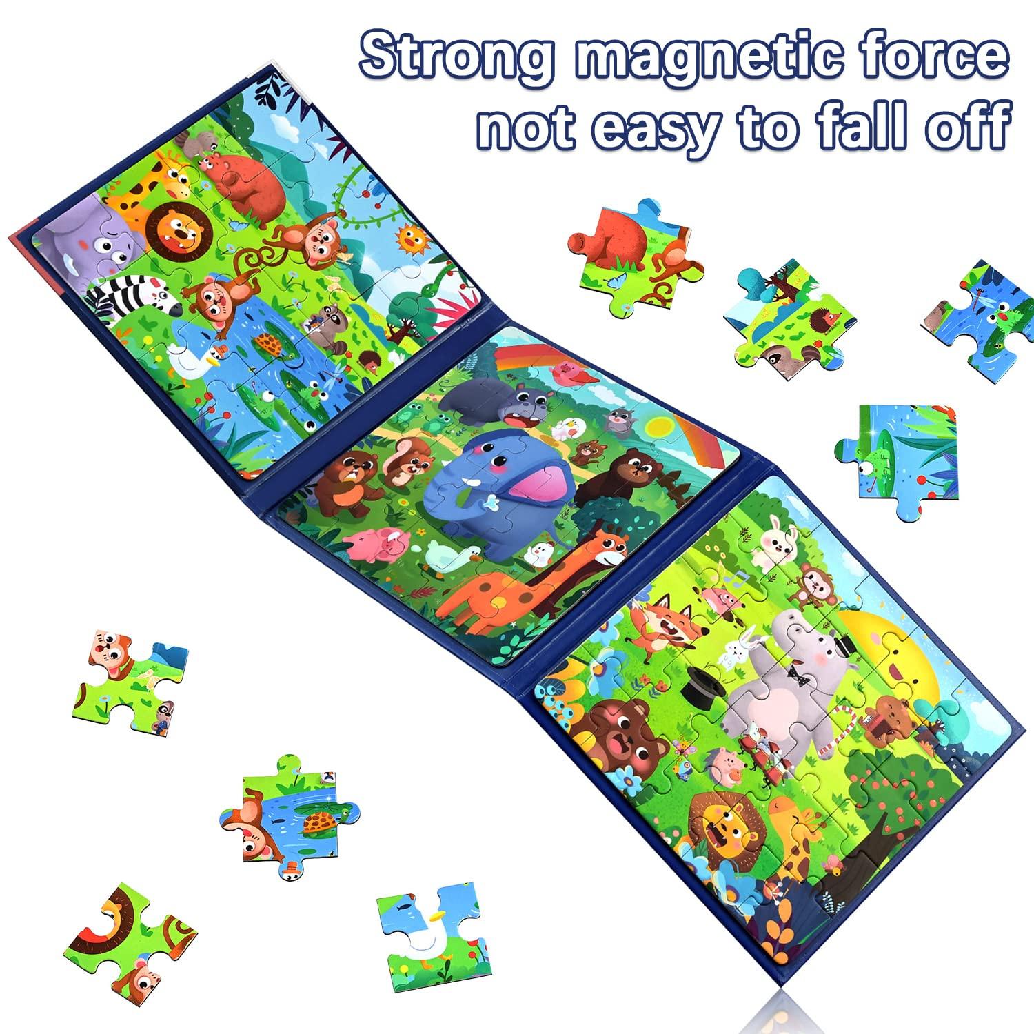 Activity-board  Kinderpuzzle Magnetpuzzle Tiere Puzzle für Kinder Puzzle 