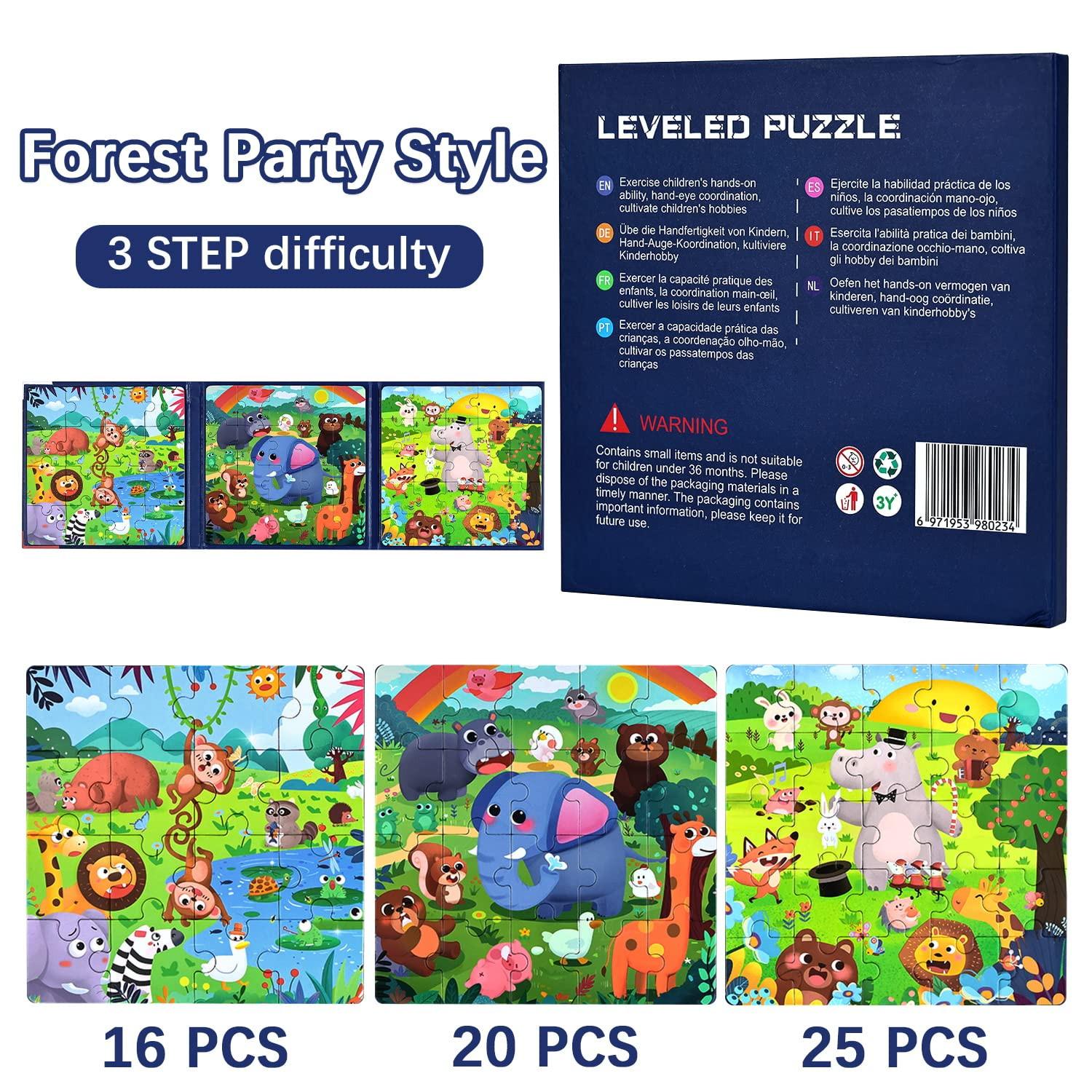 Activity-board  Kinderpuzzle Magnetpuzzle Tiere Puzzle für Kinder Puzzle 