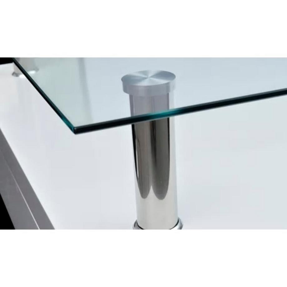 VidaXL Table basse verre  