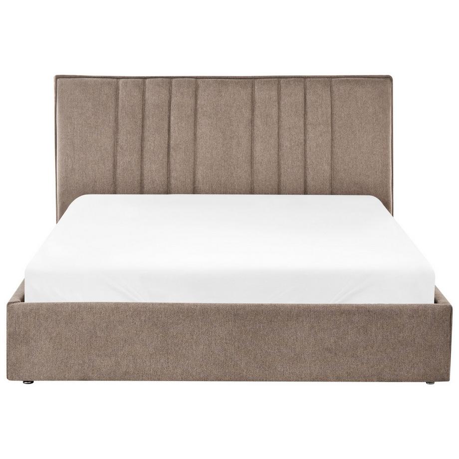 Beliani Lit ottoman en Tissu Moderne TARASCON  