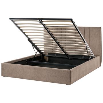 Lit ottoman en Tissu Moderne TARASCON