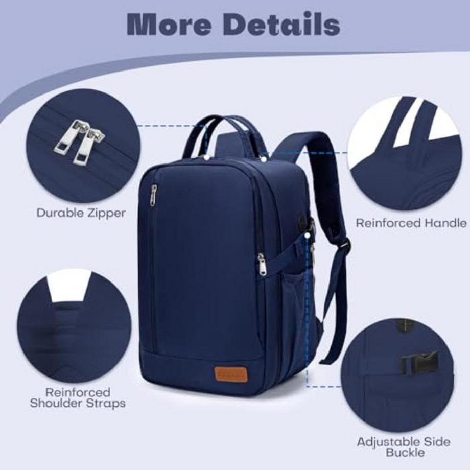 Only-bags.store  Handgepäck Rucksack Laptoptasche Flugzeug Handgepäck Untersitz-Kabinentasche 