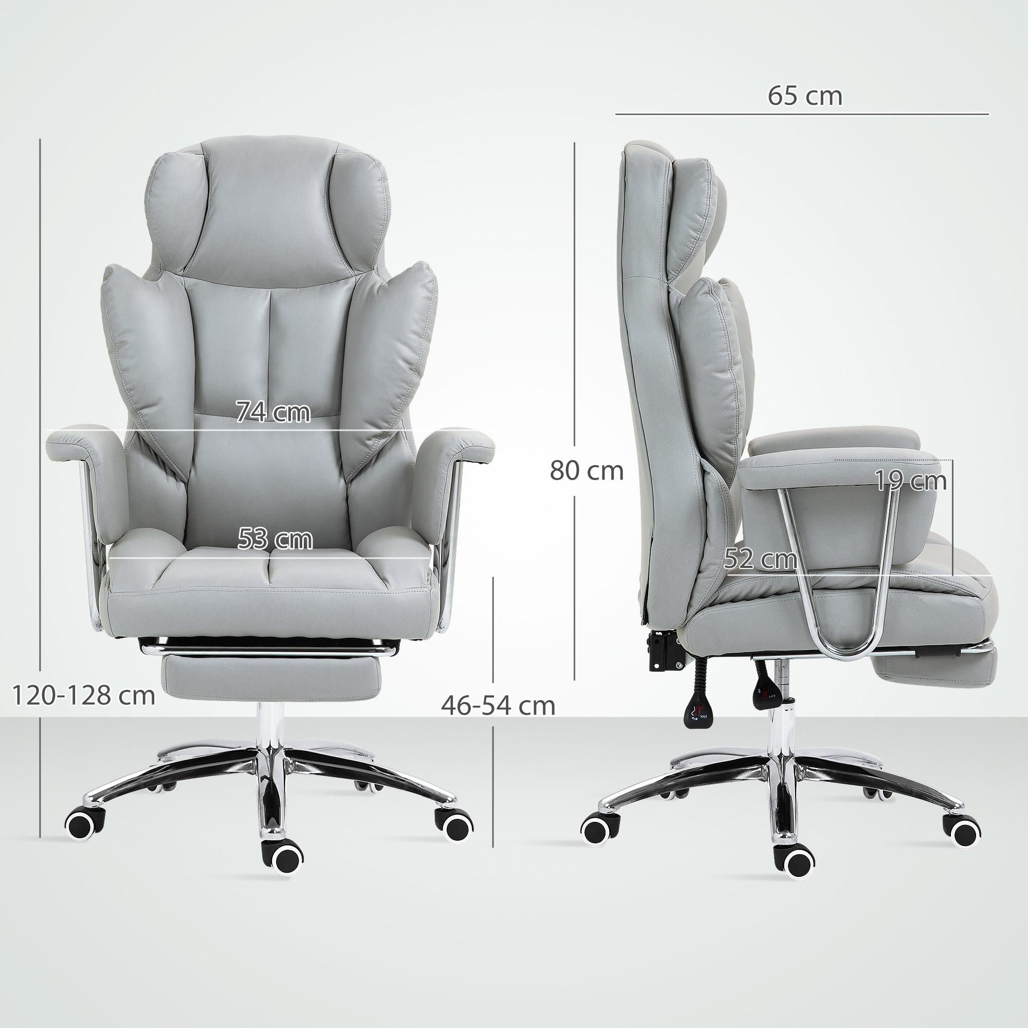 HOMCOM Chaise de bureau  