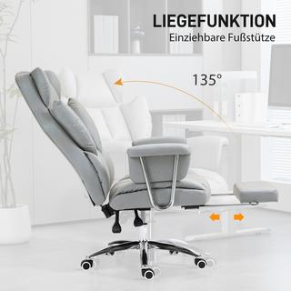 HOMCOM Chaise de bureau  