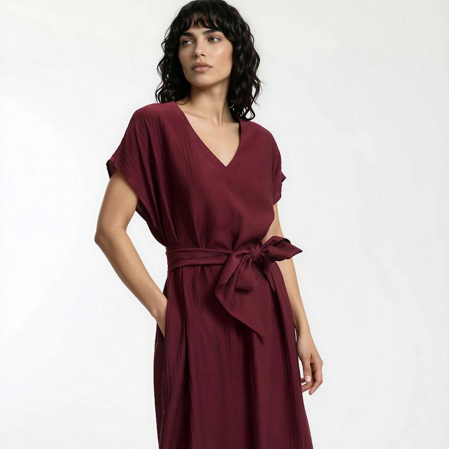 La Redoute Collections Robe Longue Col V  