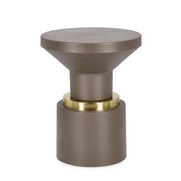 Tavolino Mudit Fango, rotondo 35