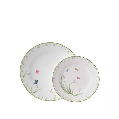 Villeroy & Boch Teller-Set, 8tlg, für 4 Pers Colourful Spring  