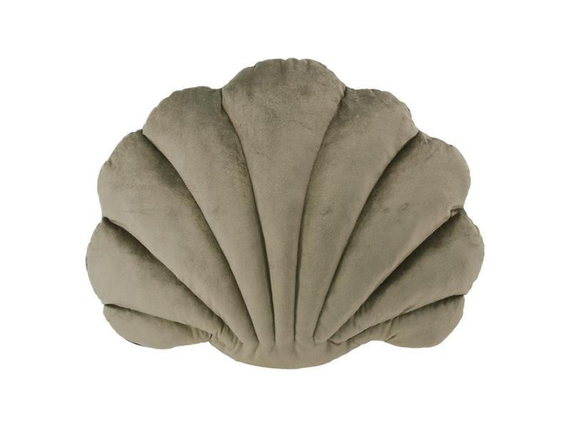 Image of OZAIA Kissen in Muschelform BRIAC Samt 48 38 - ONE SIZE