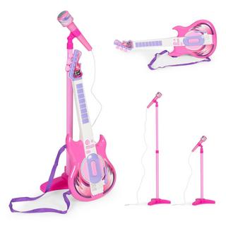 Pricenet  Set supporto microfono per chitarra elettrica per bambini mp3 