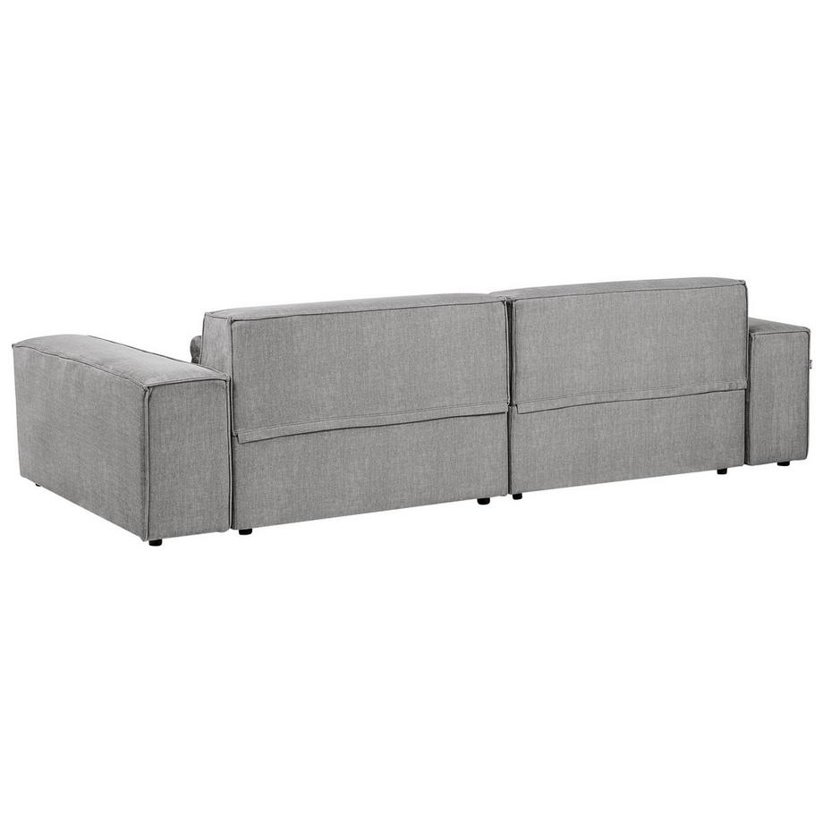 Beliani Canapé d'angle en Tissu  HELLNAR  