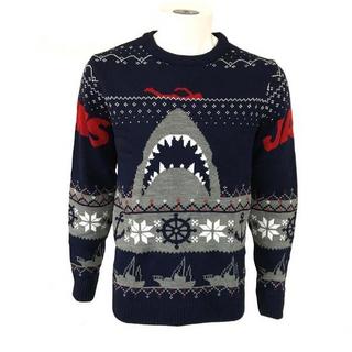 Jaws  Sweatshirt  weihnachtliches Design 