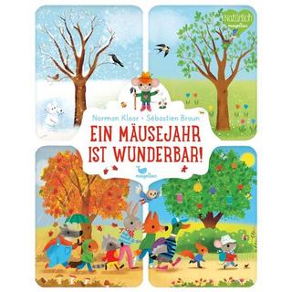 Ein Mäusejahr ist wunderbar! Norman Klaar Gebundene Ausgabe 